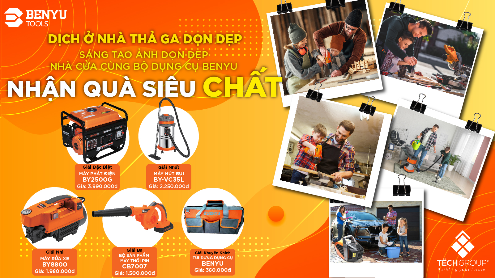 CHIẾN DỊCH “Ở NHÀ VẪN VUI” CÙNG BENYU TOOLS VIỆT NAM